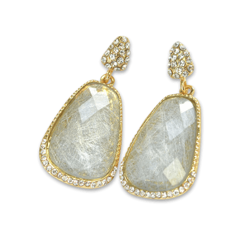 Francesca Drop Earrings - Pearl + Creek