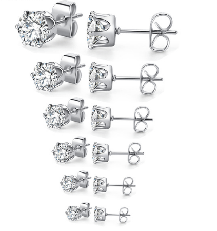 FELICE Crystal Earring Set - Pearl + Creek