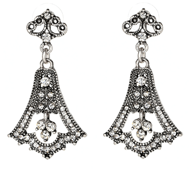 Paloma Vintage Chandelier Tear Drop Earrings - Pearl + Creek