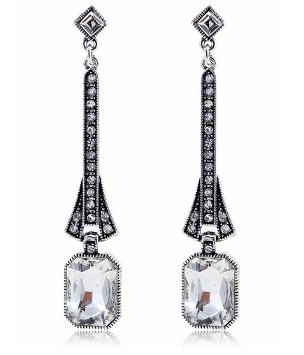 JOIA CRYSTAL Drop Earrings - Pearl + Creek